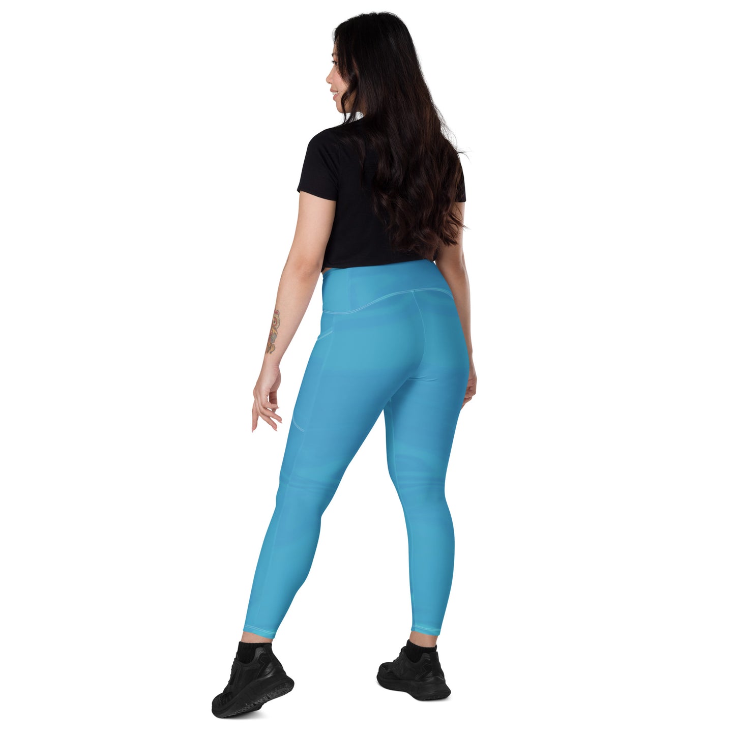 Leggings With Pockets (Whimsi Waves)