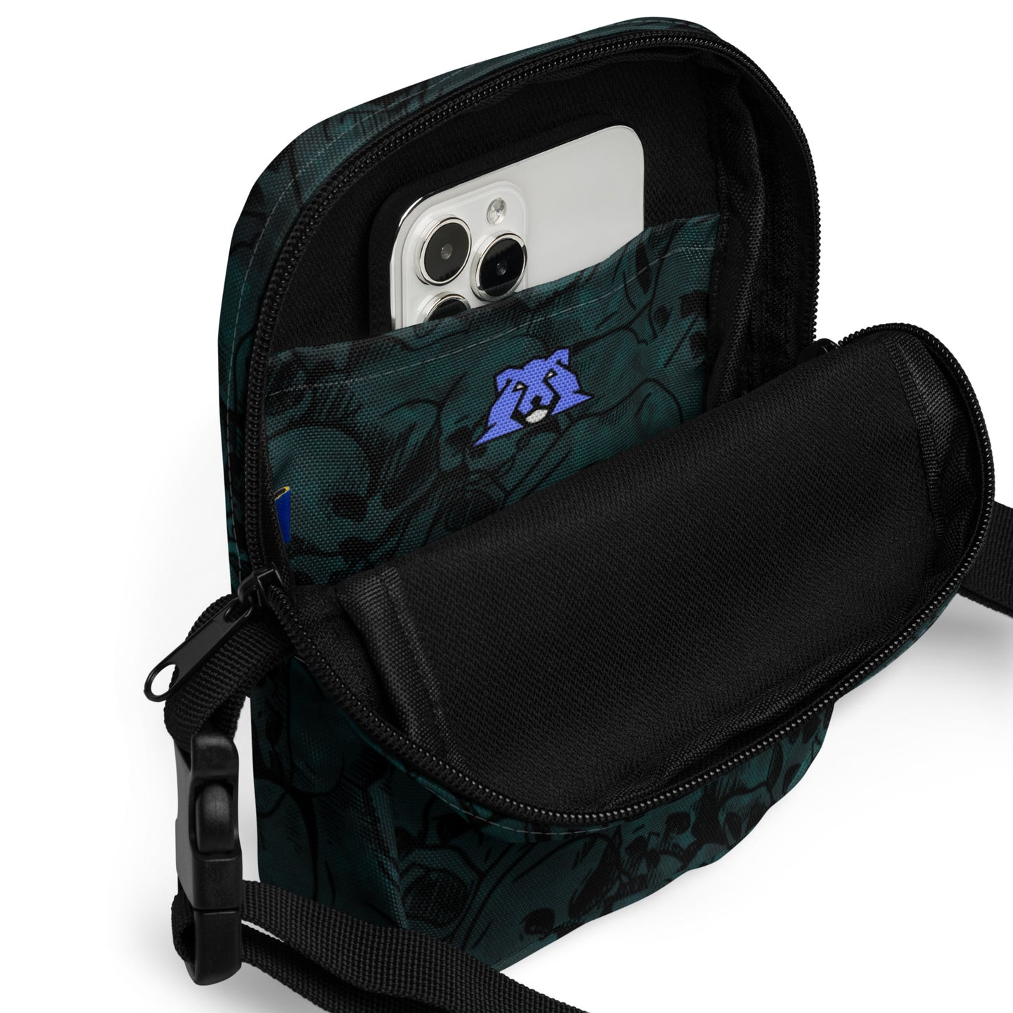 Utility Crossbody Bag (Skulls Of Tundra)