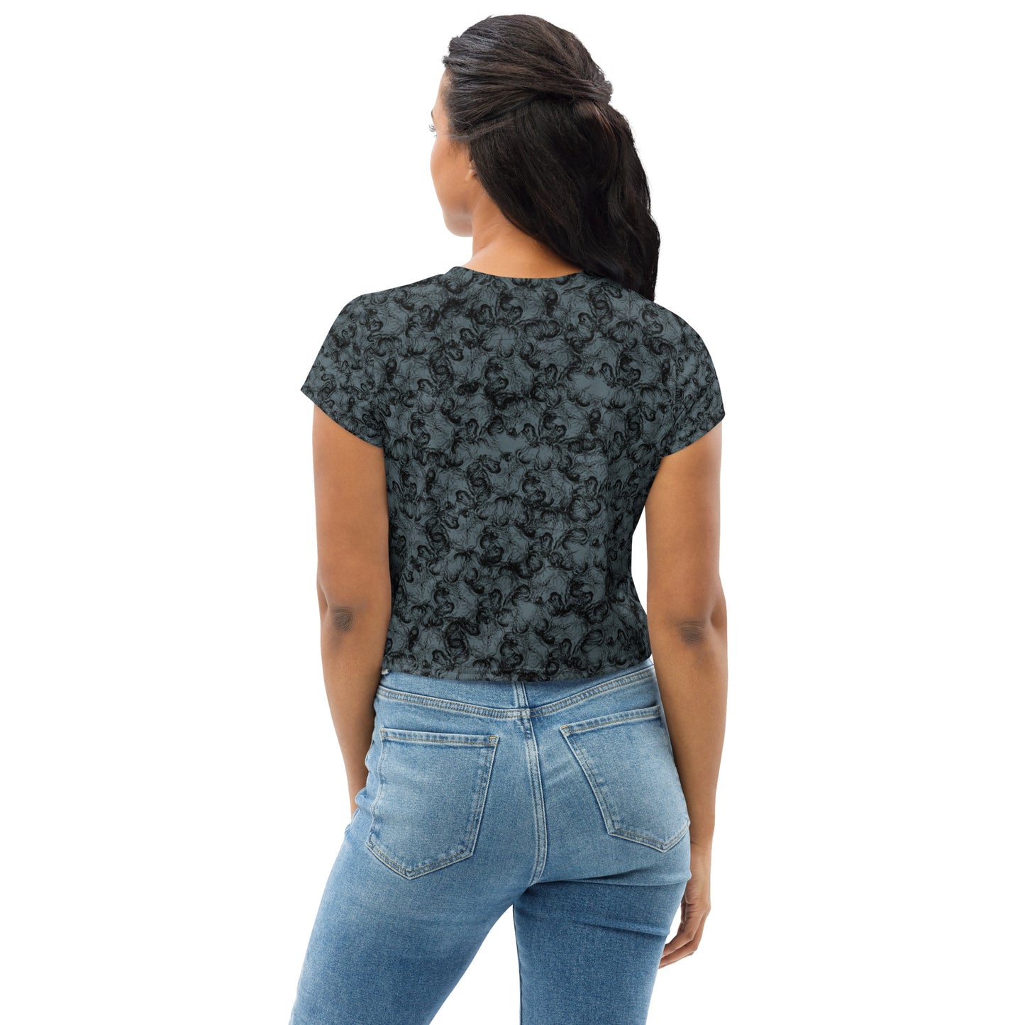Crop Tee (Wolfs Of Fire)