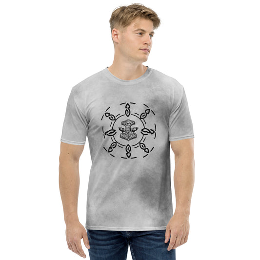 Camiseta hombre (Vikingo) Gris