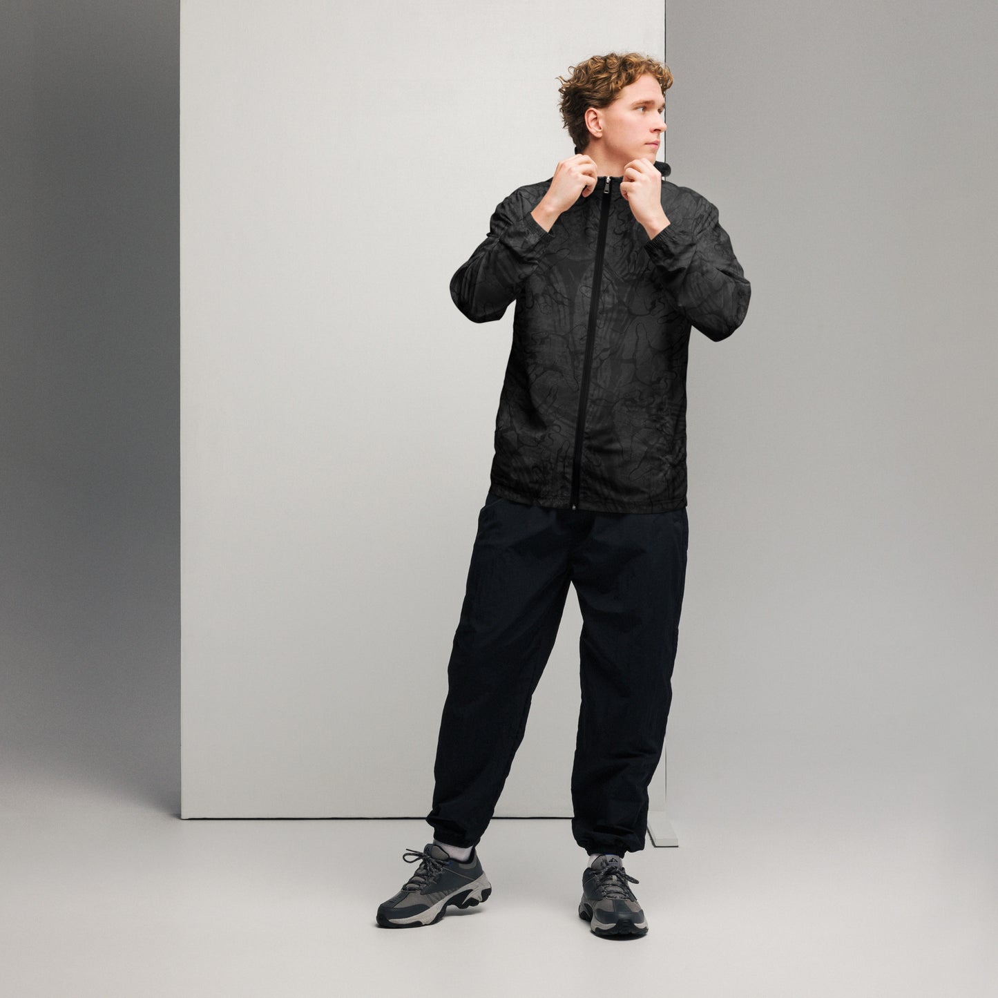 Men’s Windbreaker (Hands Of Darkness)