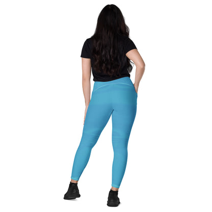 Leggings With Pockets (Whimsi Waves)