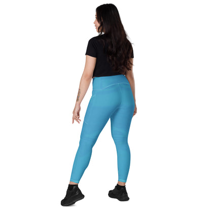 Leggings With Pockets (Whimsi Waves)