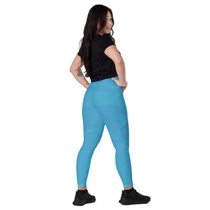 Leggings With Pockets (Whimsi Waves)