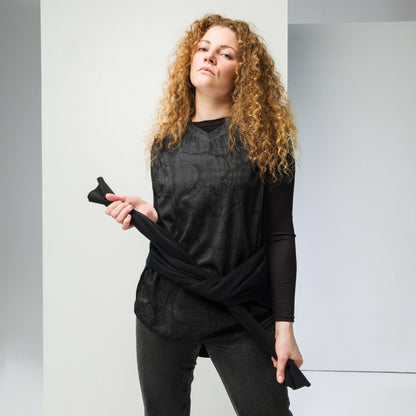Unisex Basketball Jersey (Hands Of Darkness)