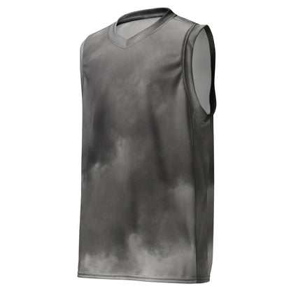 Unisex Basketball Jersey (Dark Clouds)