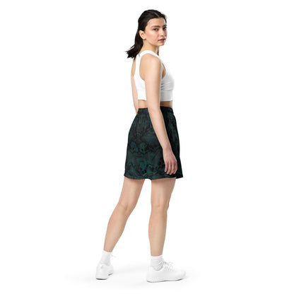 Unisex Mesh Shorts (Skulls Of Tundra)