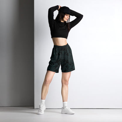 Unisex Mesh Shorts (Skulls Of Tundra)