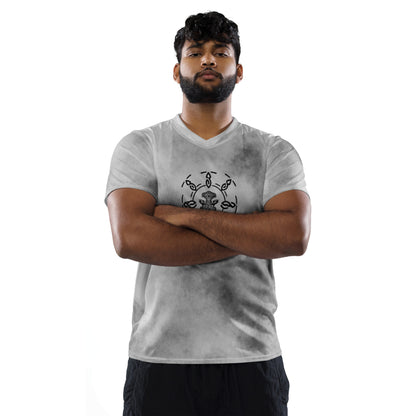 Maillot Deportivo Unisex (Vikingo) Gris