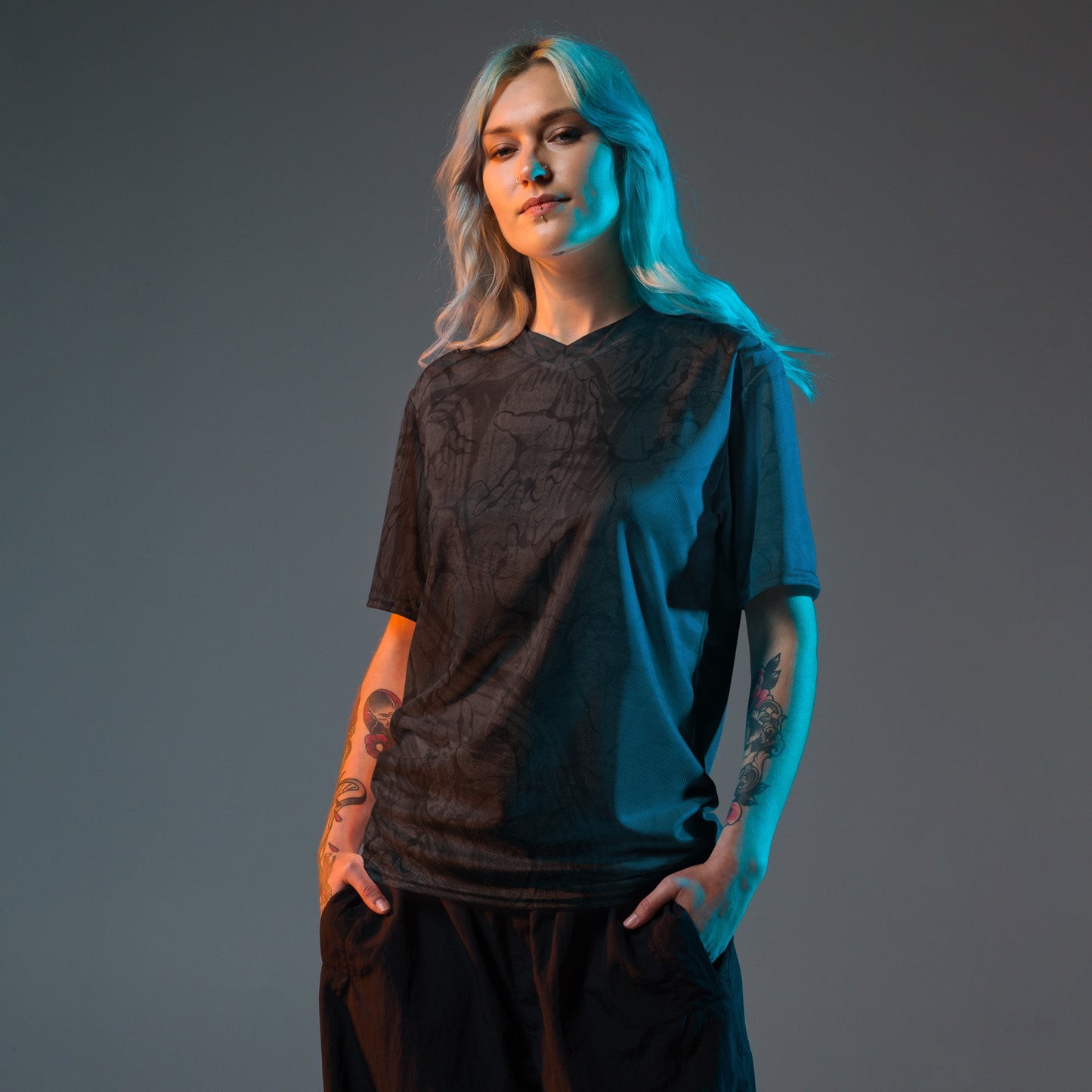 Unisex Sports Jersey (Hands Of Darkness)