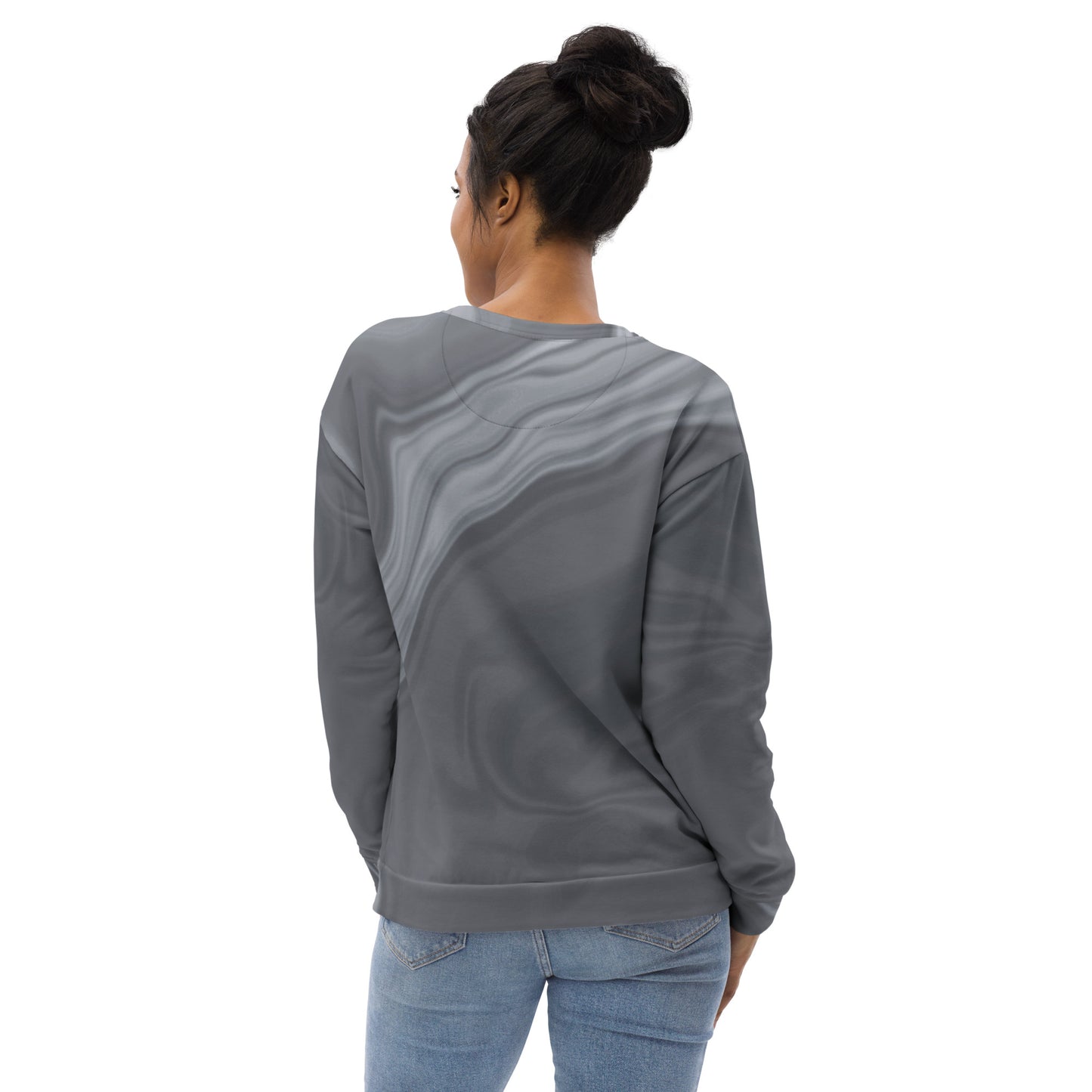Unisex Sweatshirt (Dark Wave Octupus)