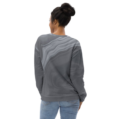 Unisex Sweatshirt (Dark Wave Octupus)