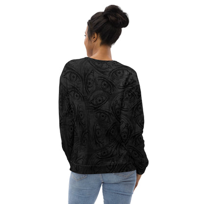 Unisex Sweatshirt (Eyes Of Darkness)