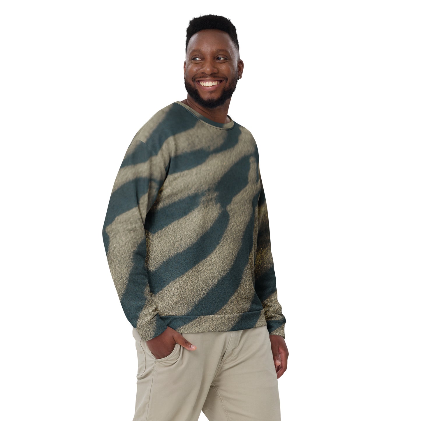 Unisex Sweatshirt (Green Sand)