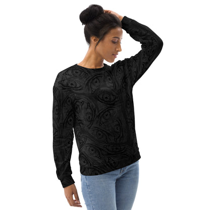 Unisex Sweatshirt (Eyes Of Darkness)
