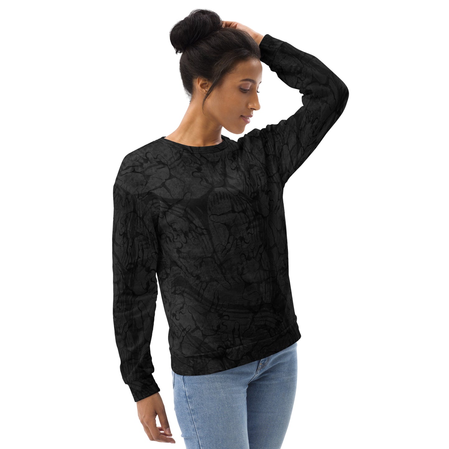 Unisex Sweatshirt (Hands Of Darkness)