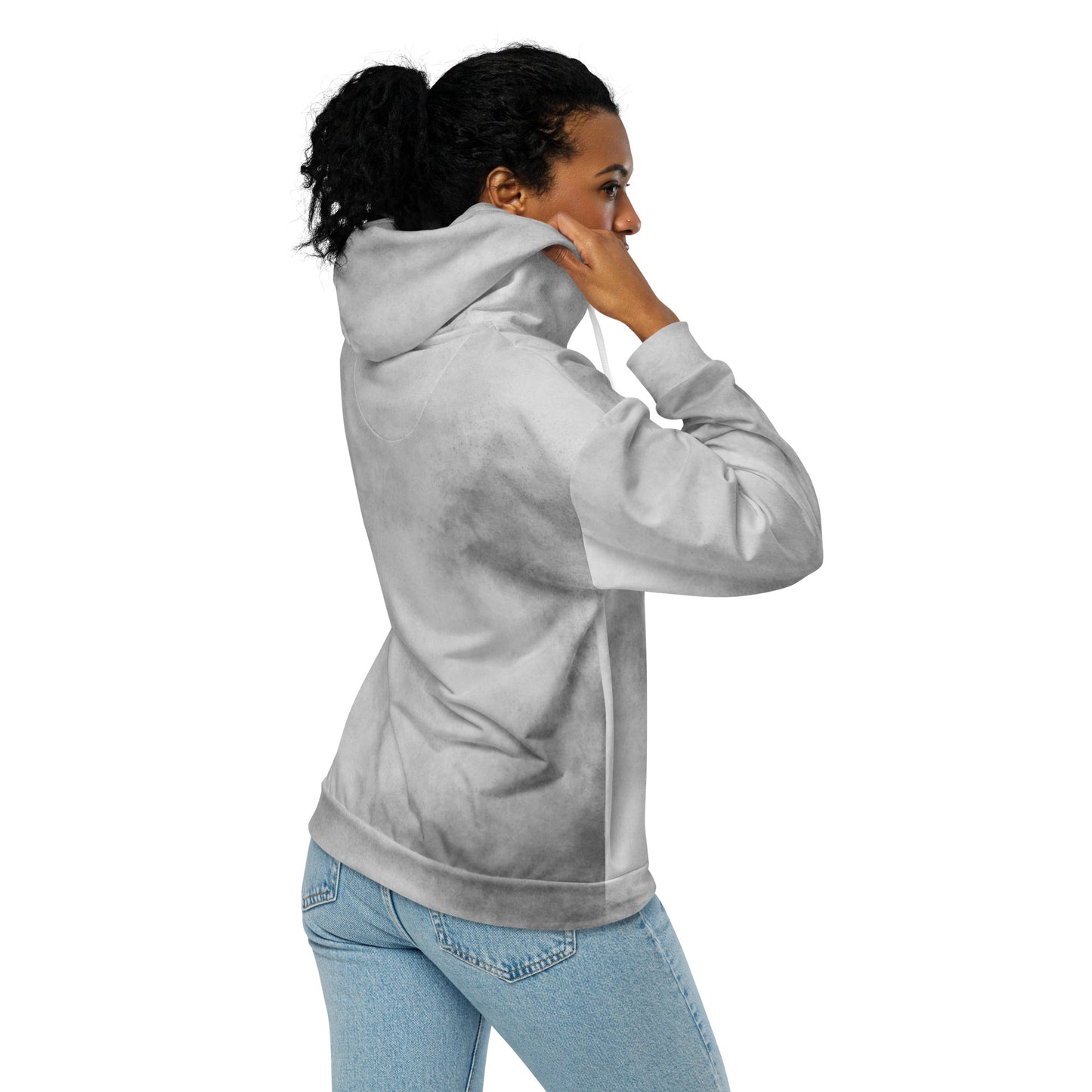 Unisex Zip Hoodie (Viking) Grey