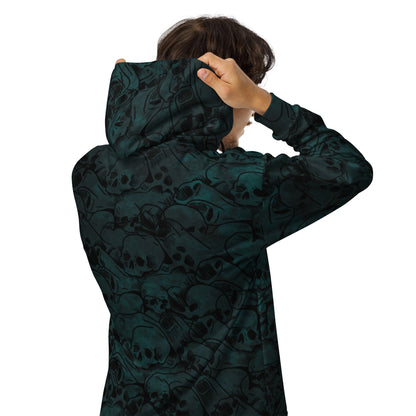 Unisex Zip Hoodie (Skulls Of Tundra)