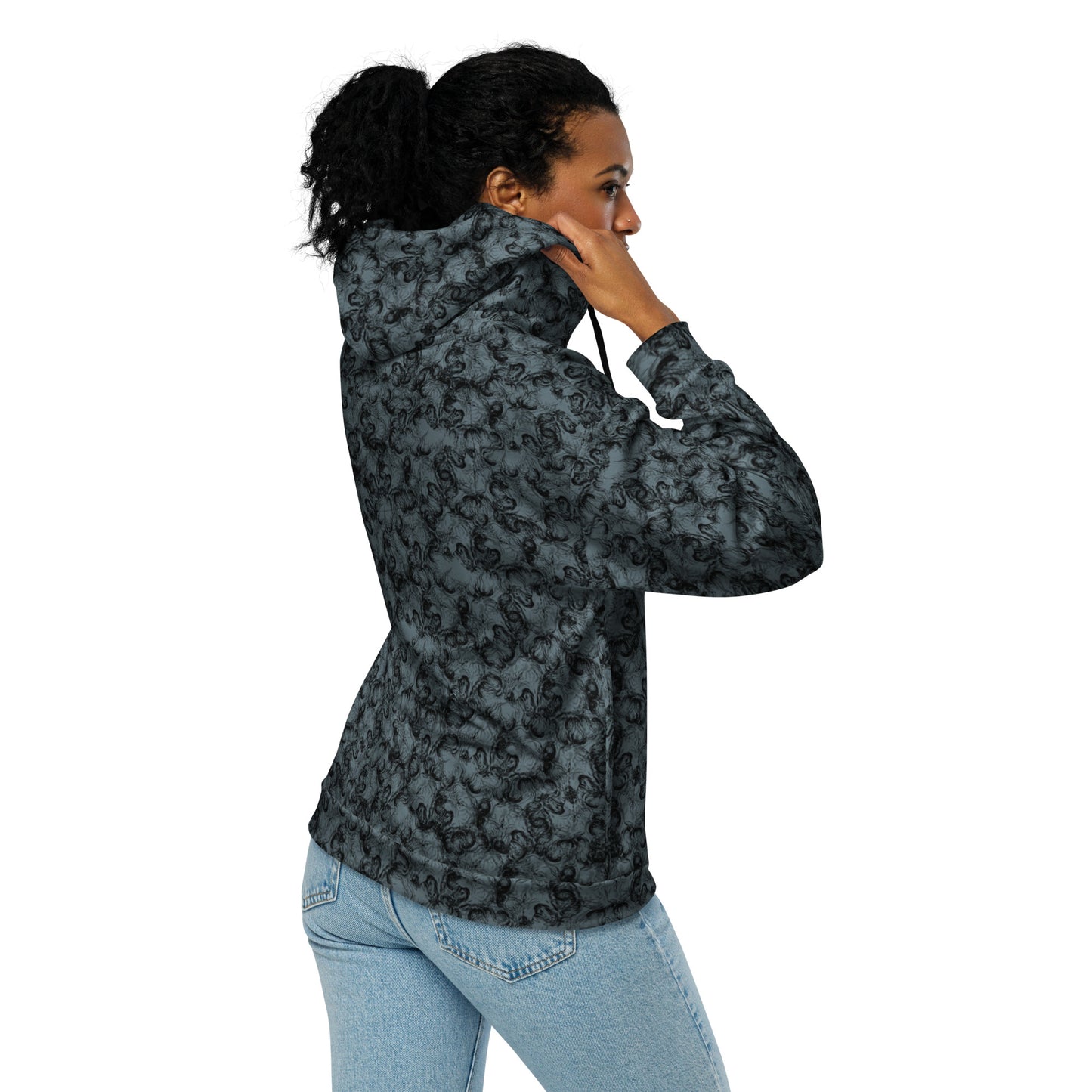 Unisex Zip Hoodie (Wolfs Of Fire)