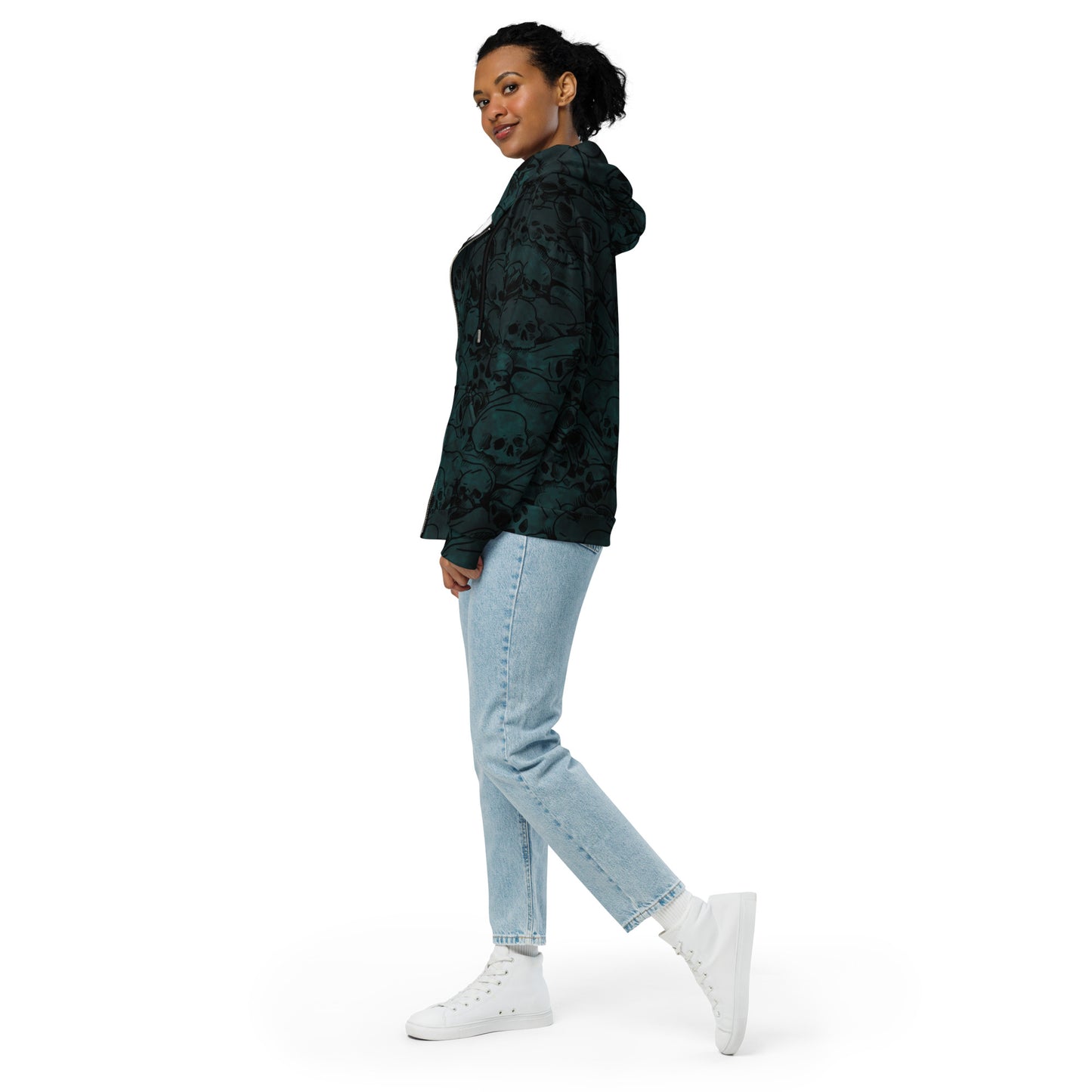 Unisex Zip Hoodie (Skulls Of Tundra)