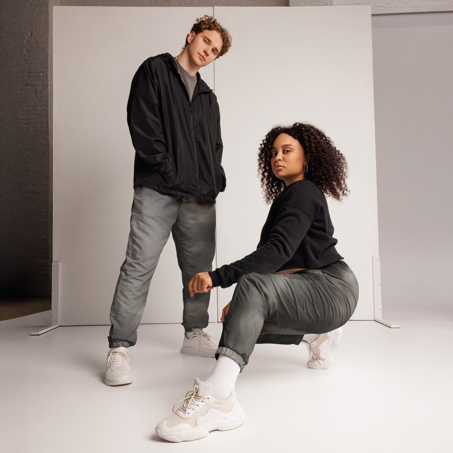 Unisex Track Pants (Dark Clouds)