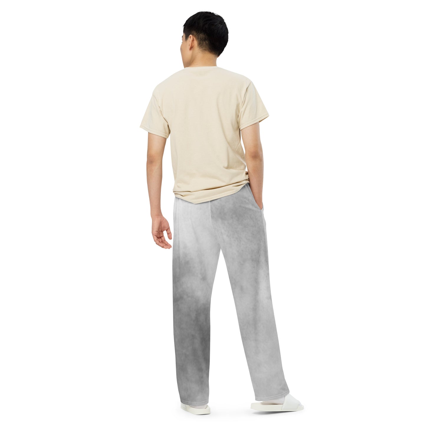 Unisex Wide-Leg Pants (Viking) Grey