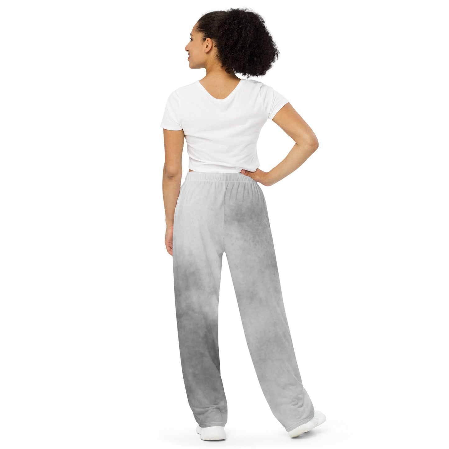 Unisex Wide-Leg Pants (Viking) Grey
