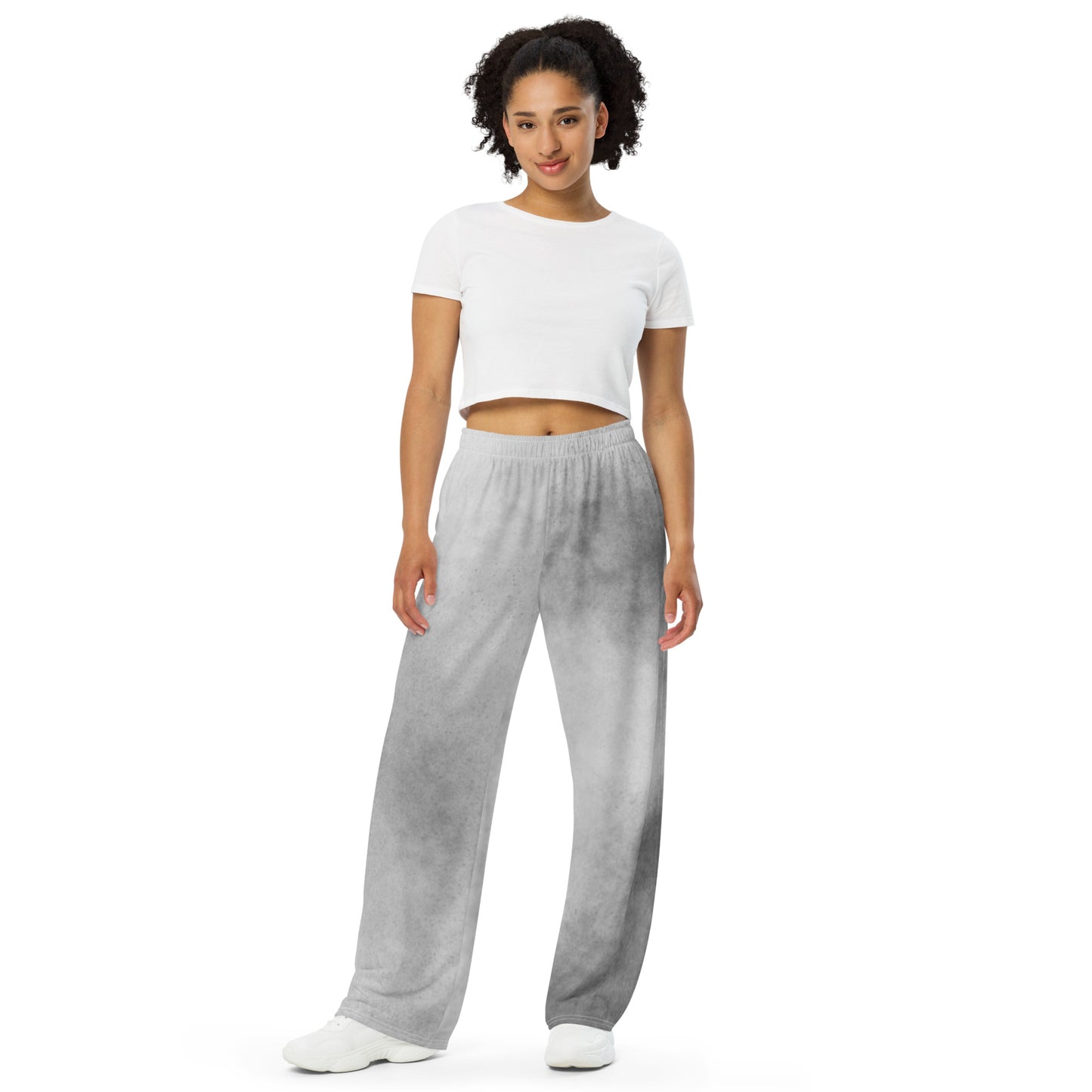 Unisex Wide-Leg Pants (Viking) Grey